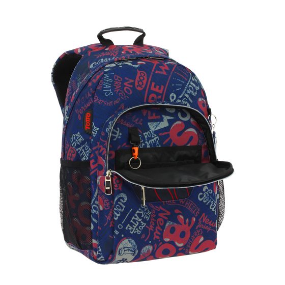 Mochila escolar adaptable a carro Acuareles - 6LN image number 5