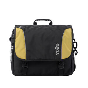 Bandolera Cromy - Negro y verde