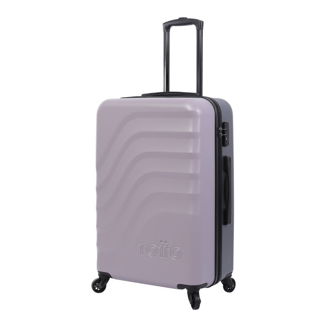 Maleta trolley mediana color morado - Bazy image number null