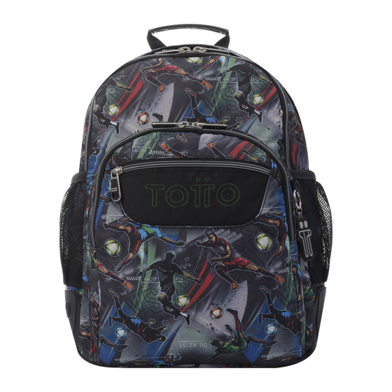 Mochila Crayoles - Estampado fútbol image number 1
