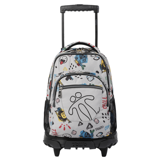 Mochila escolar con ruedas Renglones - 9ST image number 1