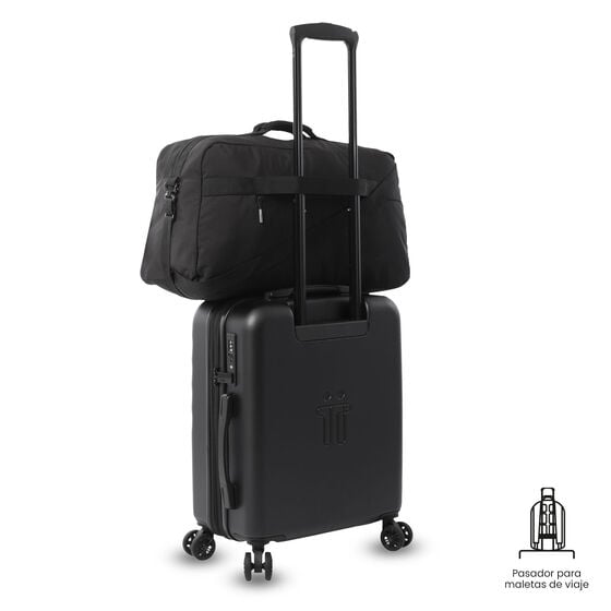 Bolsa de viaje mediana Real Madrid - Negro image number 7