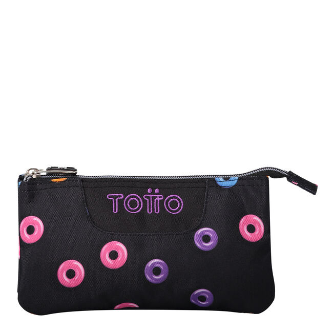 Estuche escolar tres compartimentos donuts - Tablero image number null