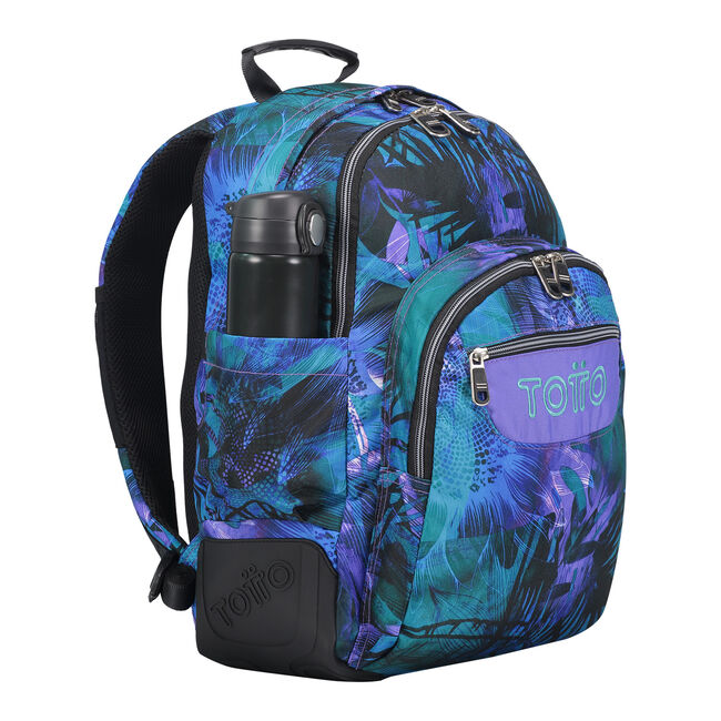 Mochila escolar electric nature eco-friendly - Crayoles image number null