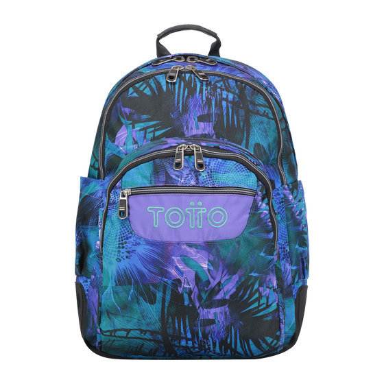 Mochila totto crayola doble reforzada new arrivals