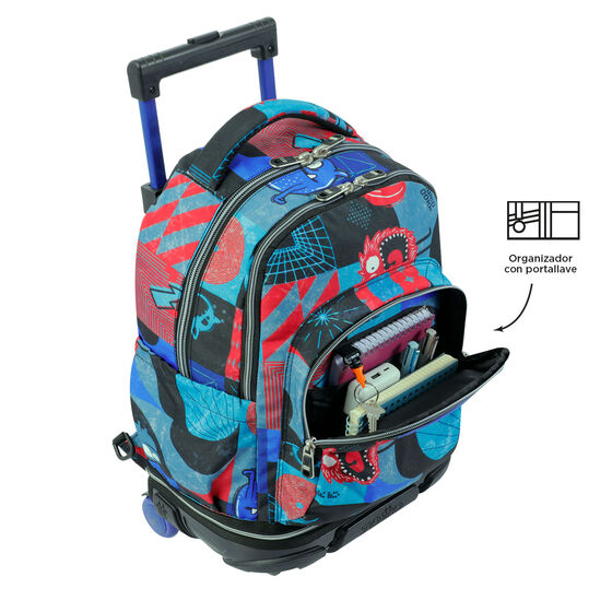Mochila Desmontable Tiza - Cyber monstruos image number 8
