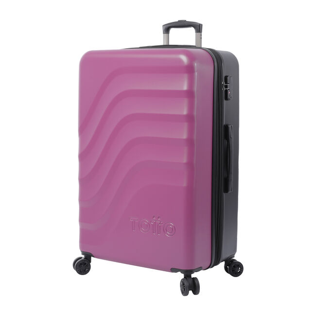 Maleta trolley grande color rosa - Bazy + image number null