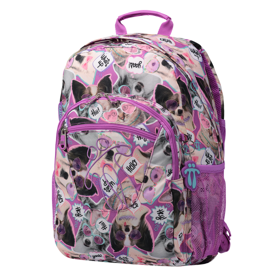 Mochila escolar adaptable a carro Acuareles - 0QI image number 2