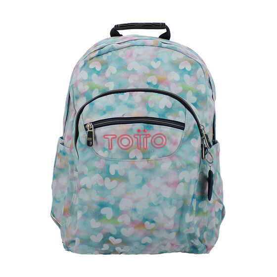 Mochila Acuareles - Corazones pastel image number 1