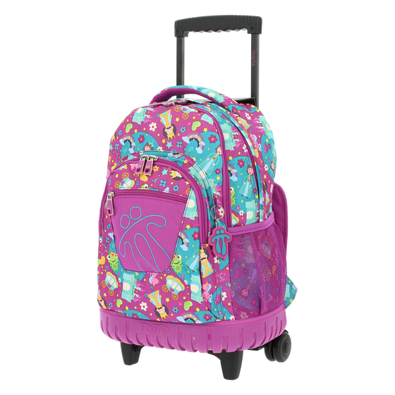 Mochila escolar con ruedas Renglones - 3E6 image number 3