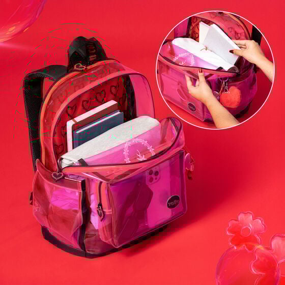 Mochila Transparente Edici&oacute;n Especial Sigue Tu Cora image number 7