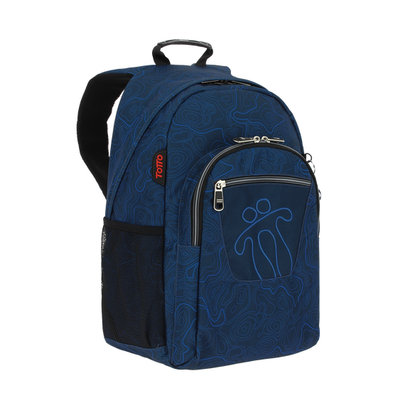 Mochila escolar adaptable a carro Acuareles - 6LK image number 2