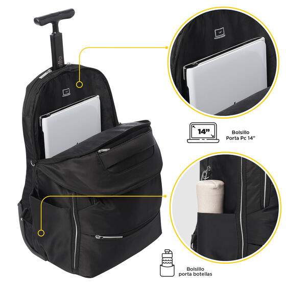 Mochila Rue Trolley - Negro image number 5