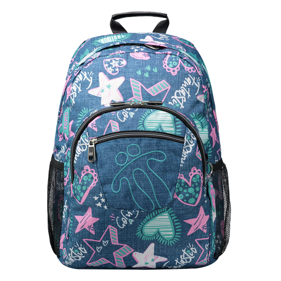 Mochila escolar adaptable a carro Acuareles - 9FN image number 1
