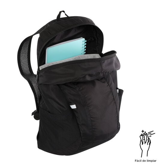 Mochila plegable Troker - Negro image number 4