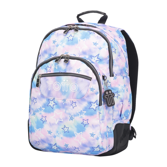 Mochila Crayoles - Galaxia estrellada image number 2
