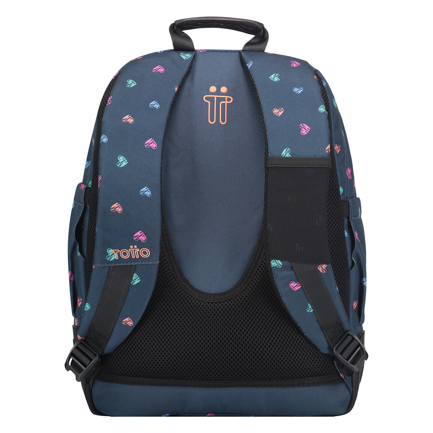 Mochila totto sales crayoles doble reforzada