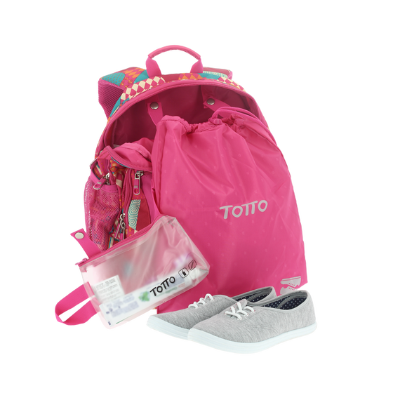 Mochila Crayoles Rosa 1IE - 1IE image number 6