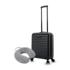 Kit Regalo X2 Maleta de cabina Helios + Almohada - Black/Moonstone Grey image number 1