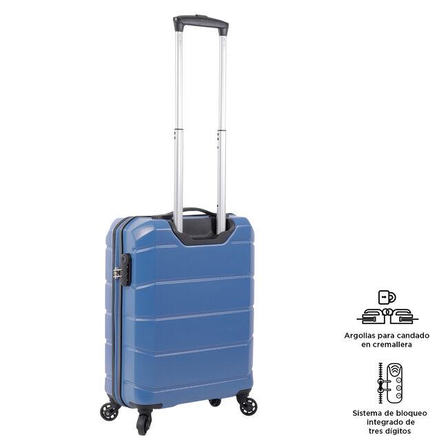 Maleta trolley pequeña color azul marino- Rayatta image number null