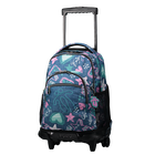 Mochila escolar con ruedas Renglones - 9FN image number 2