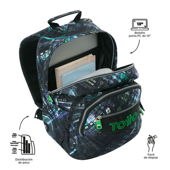 Mochila Gommas - Mixer Black image number 4