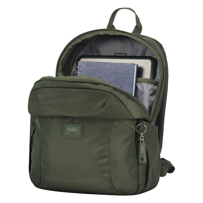 Mochila para portátil 14 color verde - Trik M image number null
