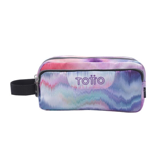 Estuche escolar eco-friendly tres compartimentos Agapec image number 1