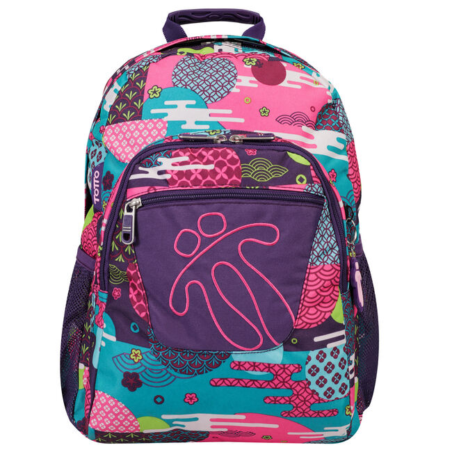 Cómpralo junto! Mochila Acuareles + Riñonera Gancho + Botella rosa