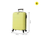 Kit maleta de cabina Rayatta + organizador Trip Yellow Iris/Montana Grape image number 4