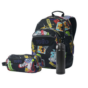 Pack Escolar Sticky X3 | Mochila + 2 accesorios