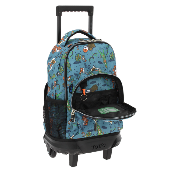 Mochila escolar peque&ntilde;a ruedas Resma - 6LO image number 5