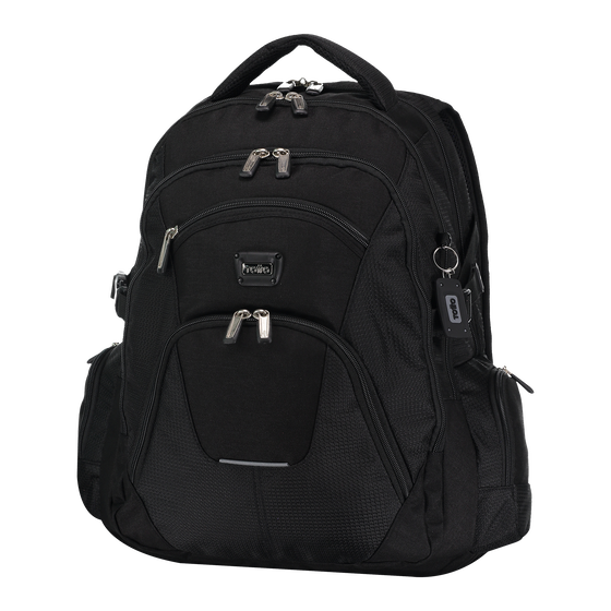 Mochila para portátil 15,4 color negro - Polixan image number 2