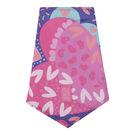 Pañuelo para mascotas doble cara estampado multi - Talla S image number 3