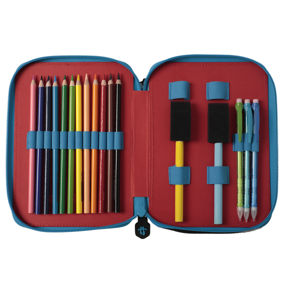 Estuche escolar dos compartimentos - Mirage image number 4