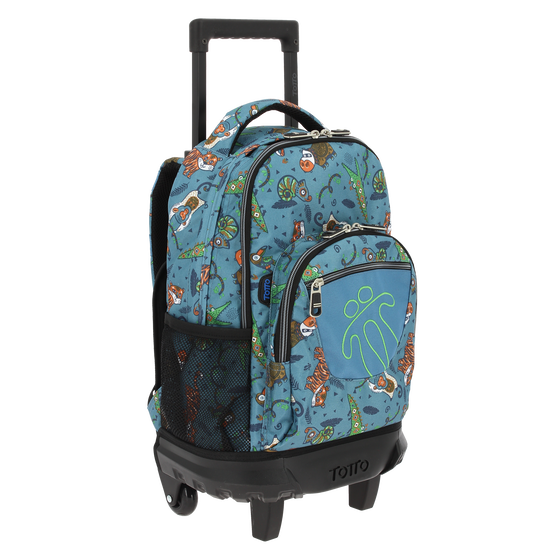 Mochila escolar peque&ntilde;a ruedas Resma - 6LO image number 2