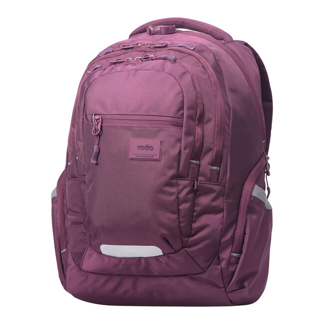Mochila juvenil  Eco-Friendly color morado oscuro - Eufrates image number null