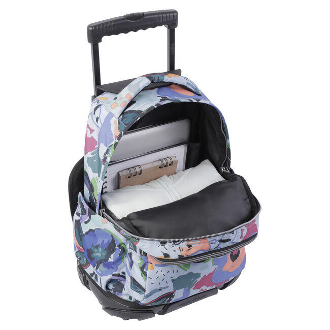 Mochila Escolar Grande Flower Print - Tutete