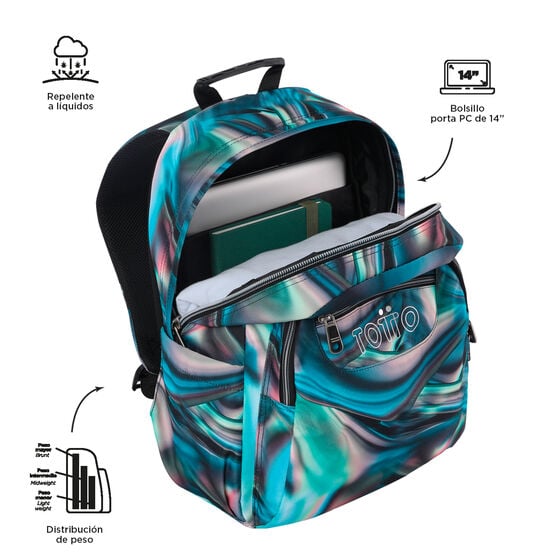 Mochila Acuareles - Zefiro image number 4