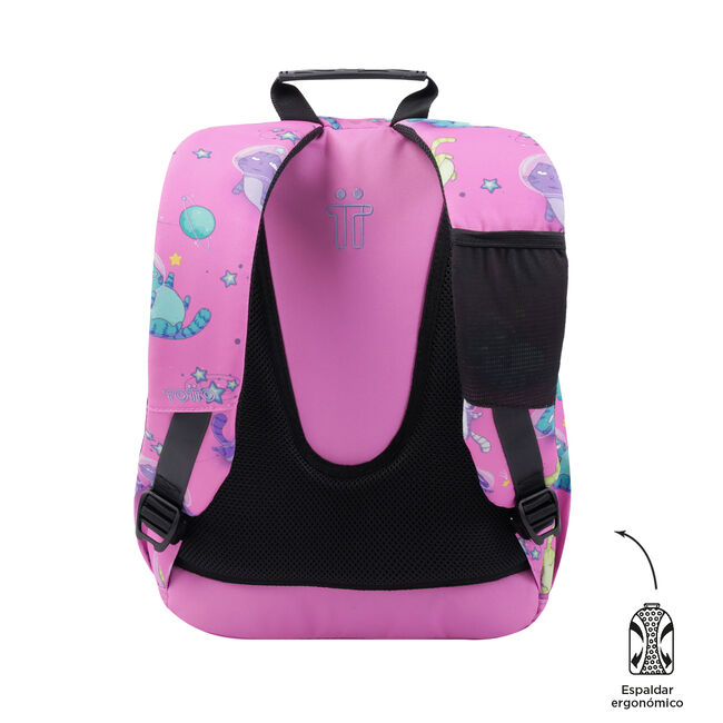 Mochila escolar gatos astronautas - Gommas image number null