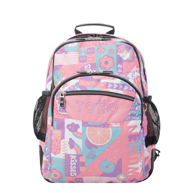 Organizar Prematuro ataque Mochila escolar helados y frutas - Crayoles - MULTICOLOR | Totto.es
