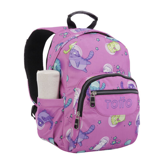 Mochila Tempera - Gatos astronautas image number 4