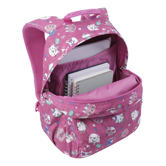 Mochila Gommas - Rosa fiesta gatitos image number 8