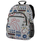 Mochila escolar adaptable a carro Acuareles - 8GM image number 2
