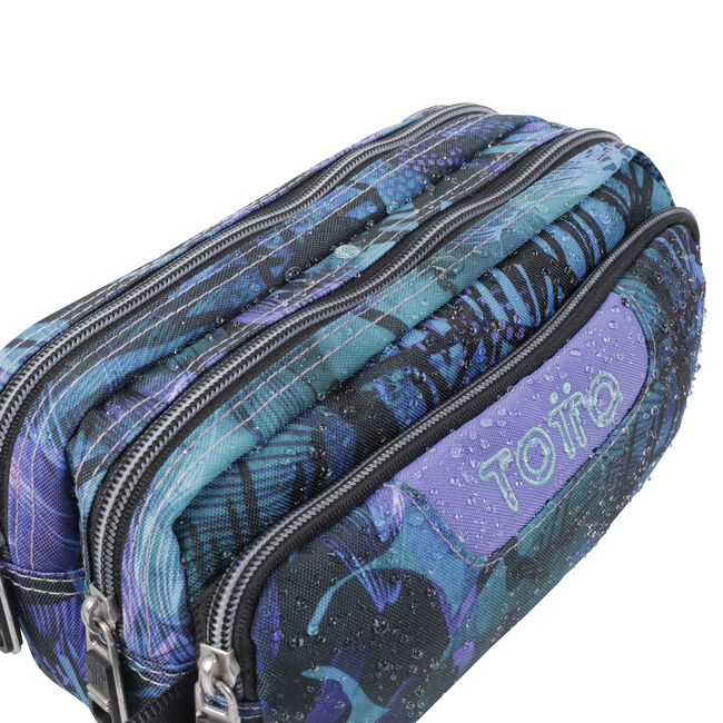 Estuche escolar tres compartimentos electric nature eco-friendly - Agapec image number null
