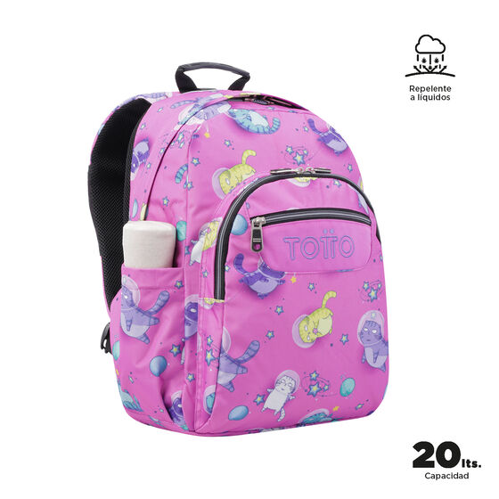 Mochila Acuareles - Gatos astronautas image number 7
