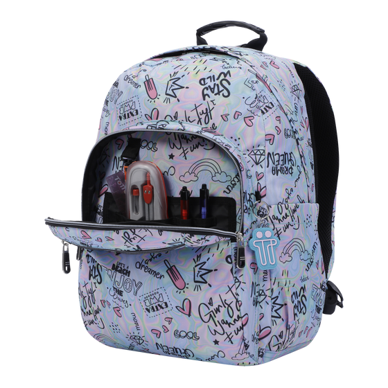 Mochila Acuareles - Rainbow party image number 6