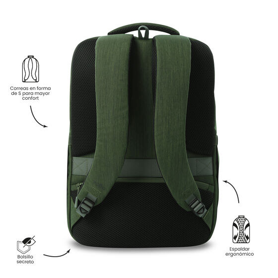 Mochila Dallas - Garden Green image number 4