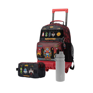 Pack Infantil Digibot X3 | Mochila de ruedas + 2 accesorios