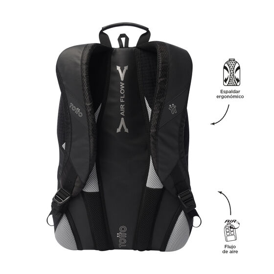 Mochila Teck 2.0 L - Negro/Verde image number 4
